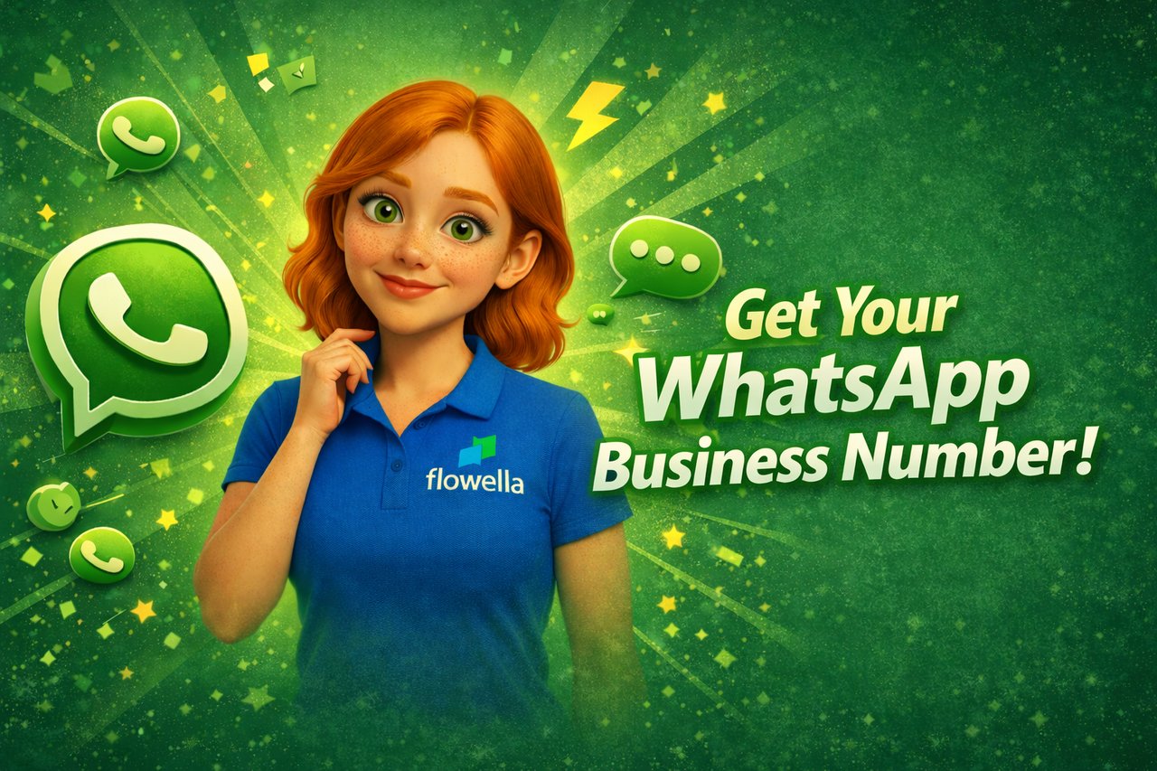Diagram of how to claim a verified WhatsApp Business number for your company