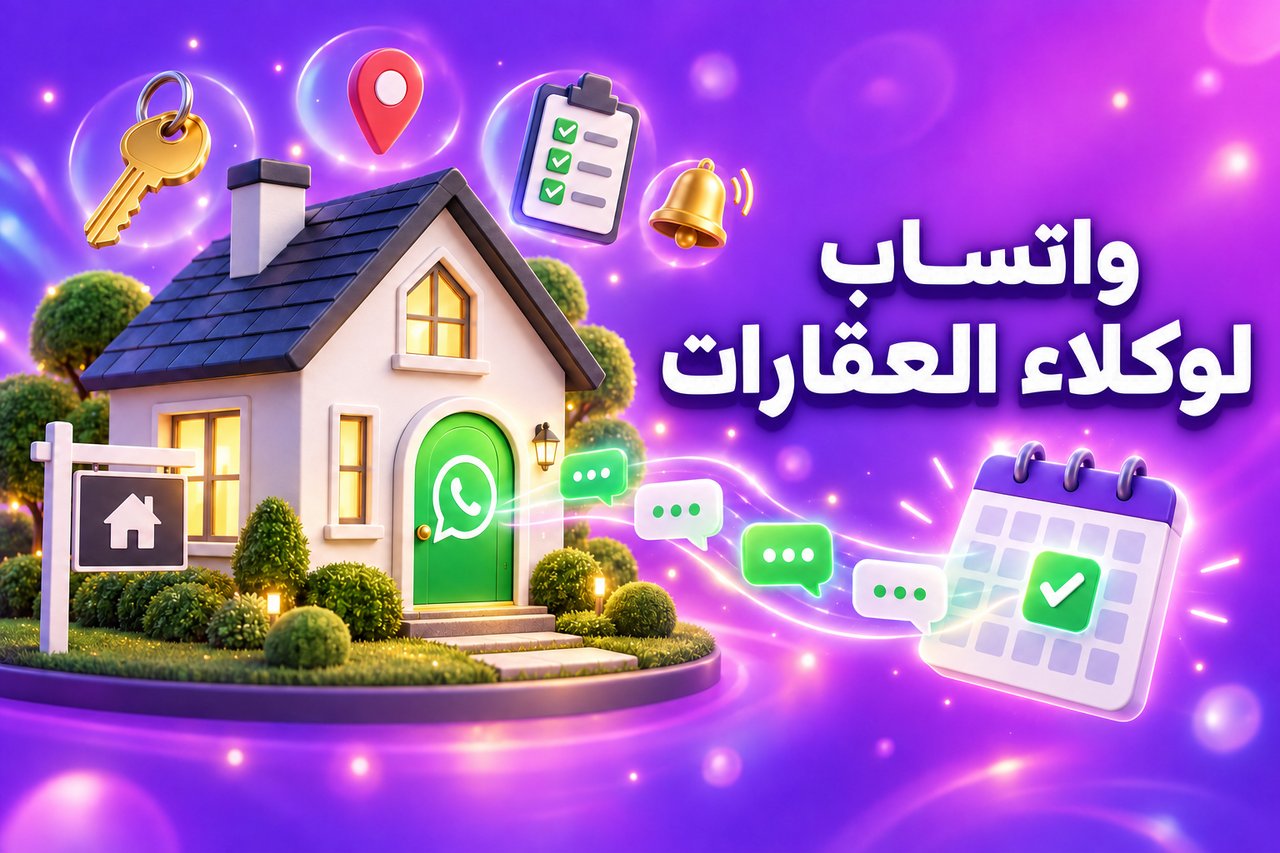 واتساب لوكلاء العقارات: منزل ثلاثي الأبعاد مزود بـ«باب دردشة» على واتساب يرسل رسائل إلى تقويم مواعيد الزيارة المحجوزة
