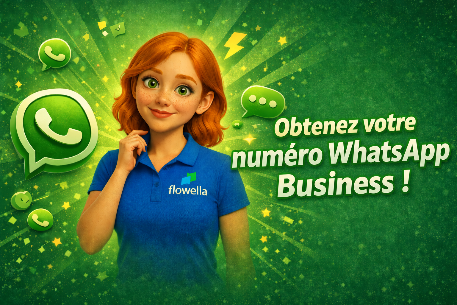 Schéma expliquant comment revendiquer un numéro WhatsApp Business vérifié pour votre entreprise