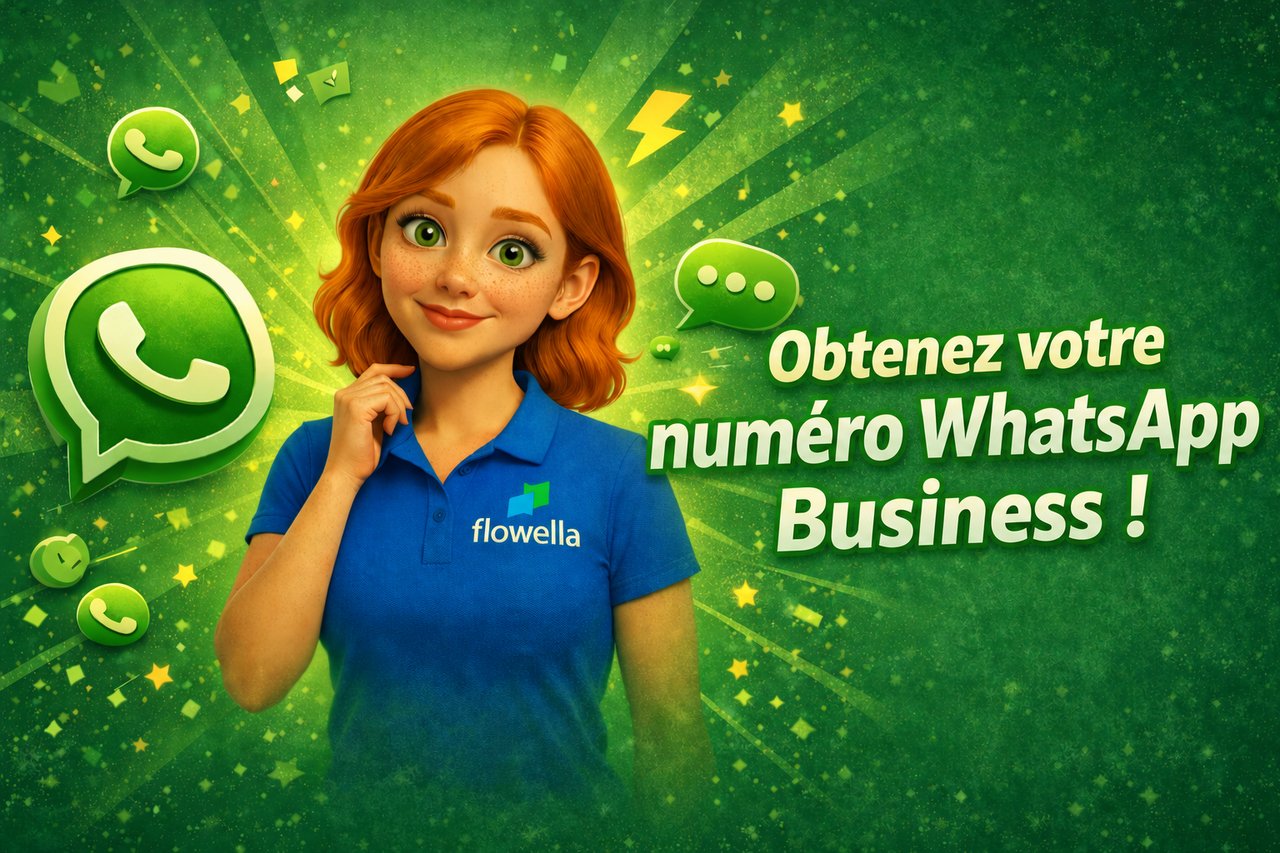 Schéma expliquant comment revendiquer un numéro WhatsApp Business vérifié pour votre entreprise