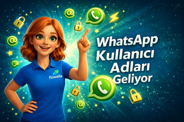 Flowella’nın avatarı Flo, WhatsApp kullanıcı adları ve İş Kapsamlı Kullanıcı Kimlikleri (BSUID’ler) hakkında bilgi veriyor