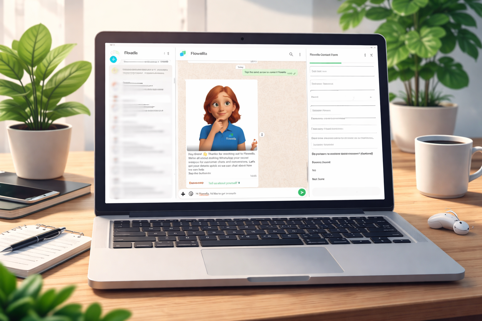 WhatsApp Flows on WhatsApp Deaktop